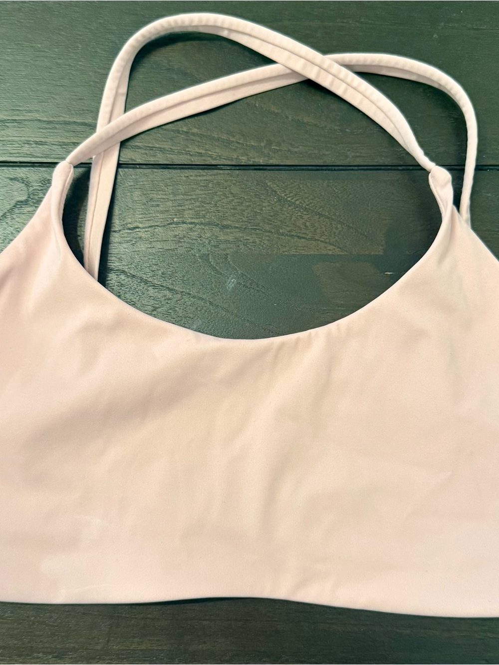 Born Primitive Blush Pink Cross Back Sports Bra XL